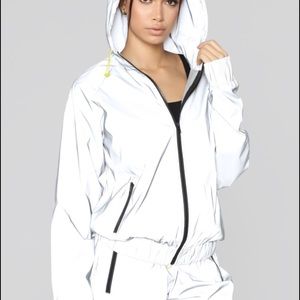 Overshine reflective jacket